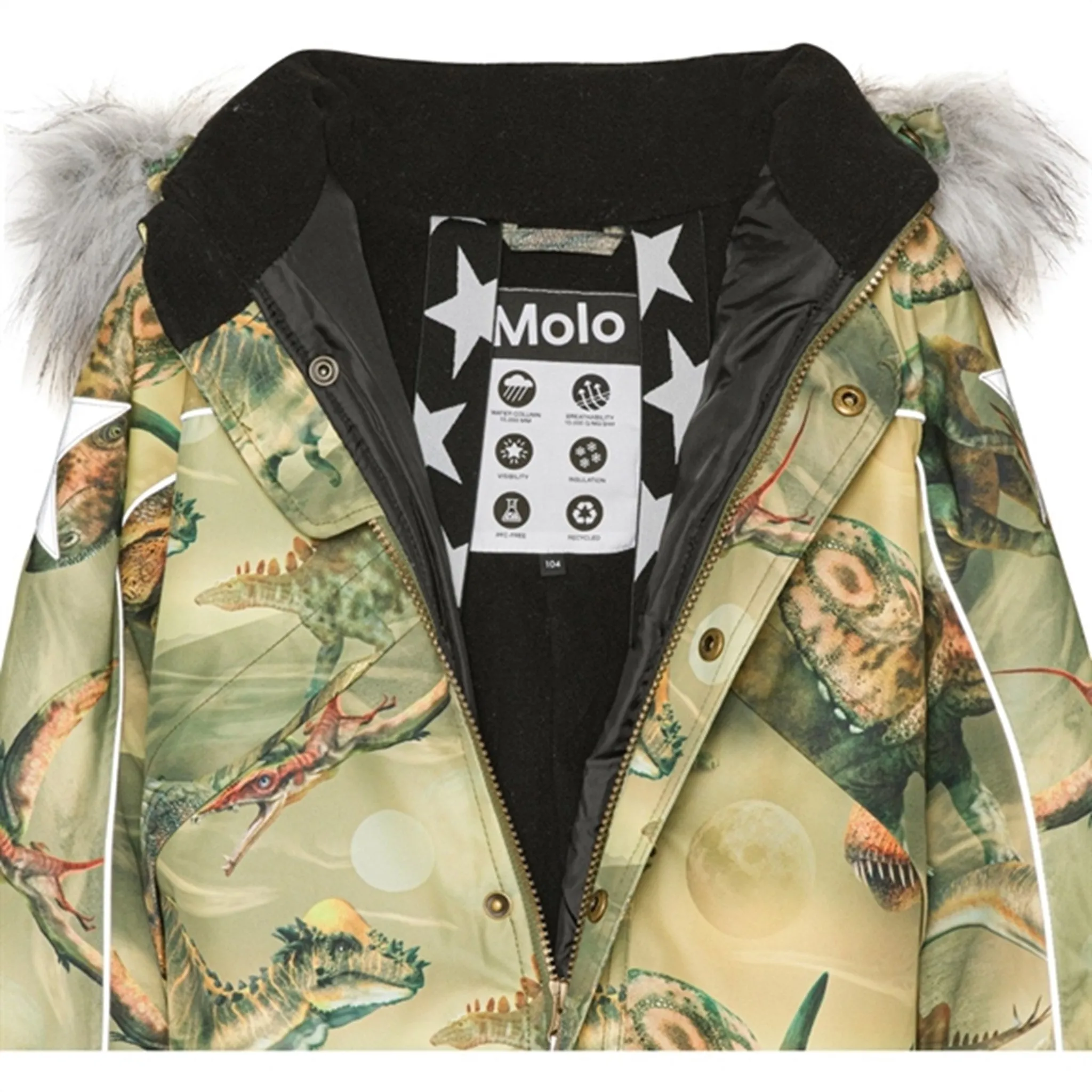 Molo Ancient Time Polaris Fur Junior Snowsuit