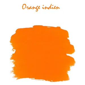 Orange Indien Herbin Fountain Pen Ink Bottle 10ml