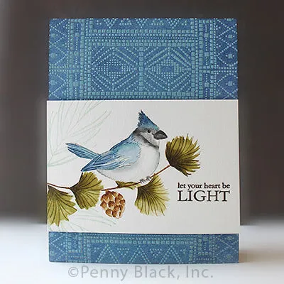 Penny Black Clear Stamps - Messenger
