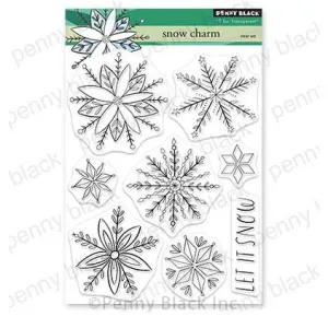 Penny Black Clear Stamps - Snow Charm*