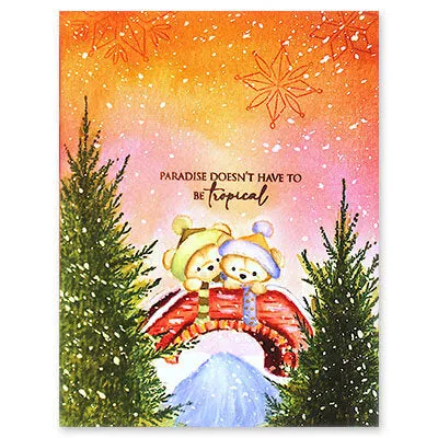 Penny Black Clear Stamps - Snow Charm*