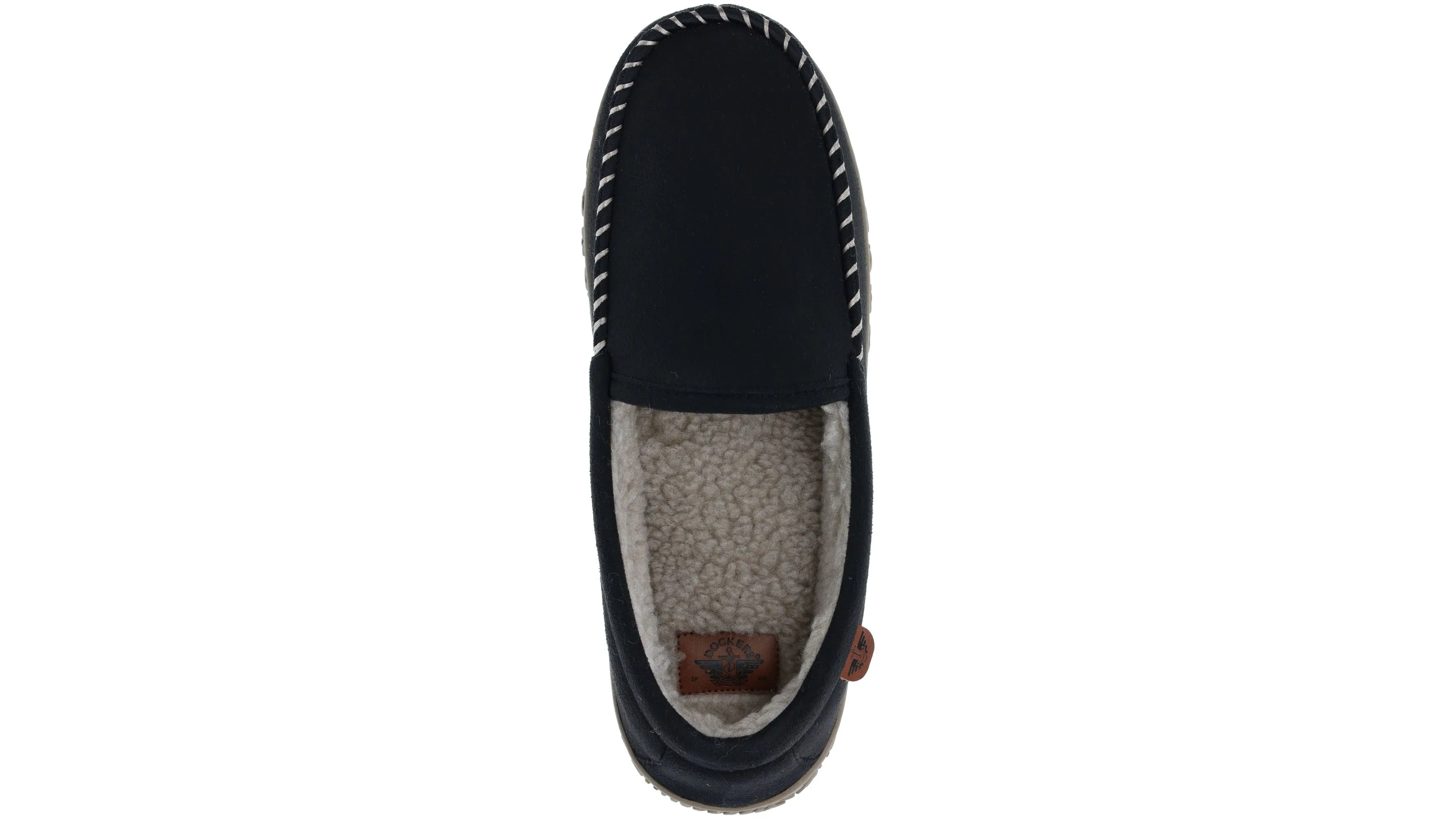 Rugged Microsuede Moccasin Slippers