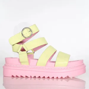 Sadie - Lemon Bubblegum Pink