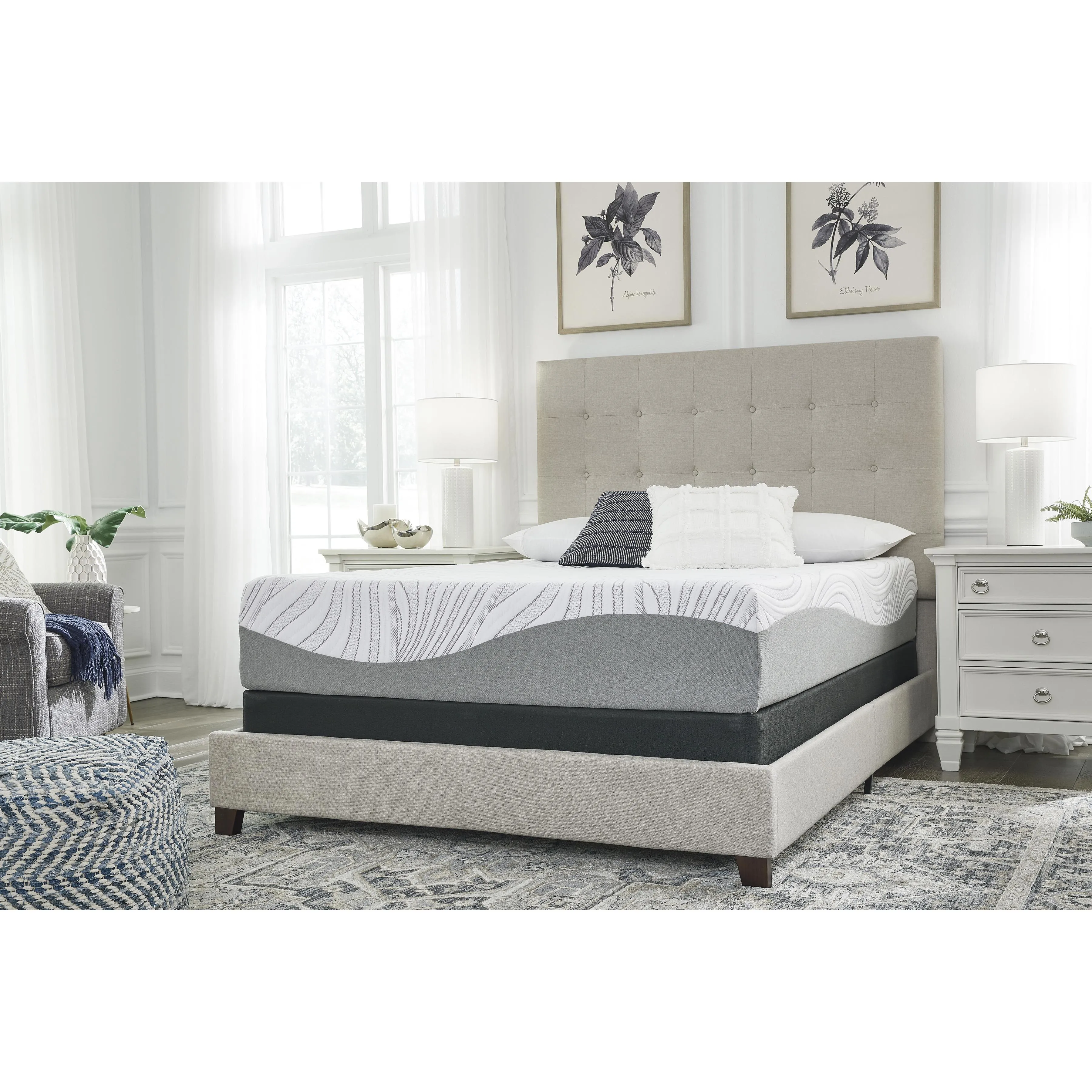 Sierra Sleep 12 Inch Memory Foam M59321 Full Mattress
