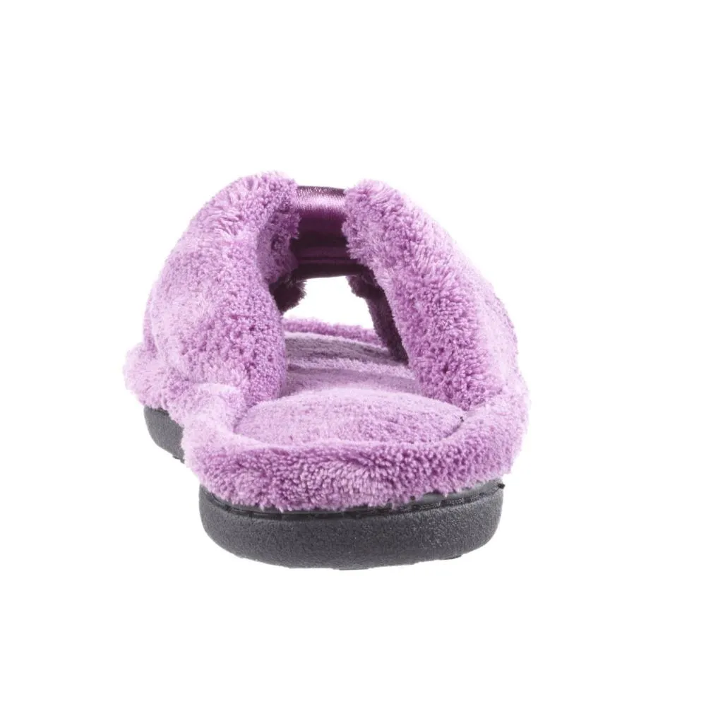 Signature Women’s Microterry with Satin X-Slide Slippers