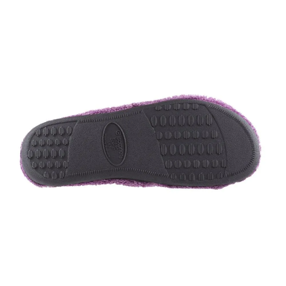 Signature Women’s Microterry with Satin X-Slide Slippers
