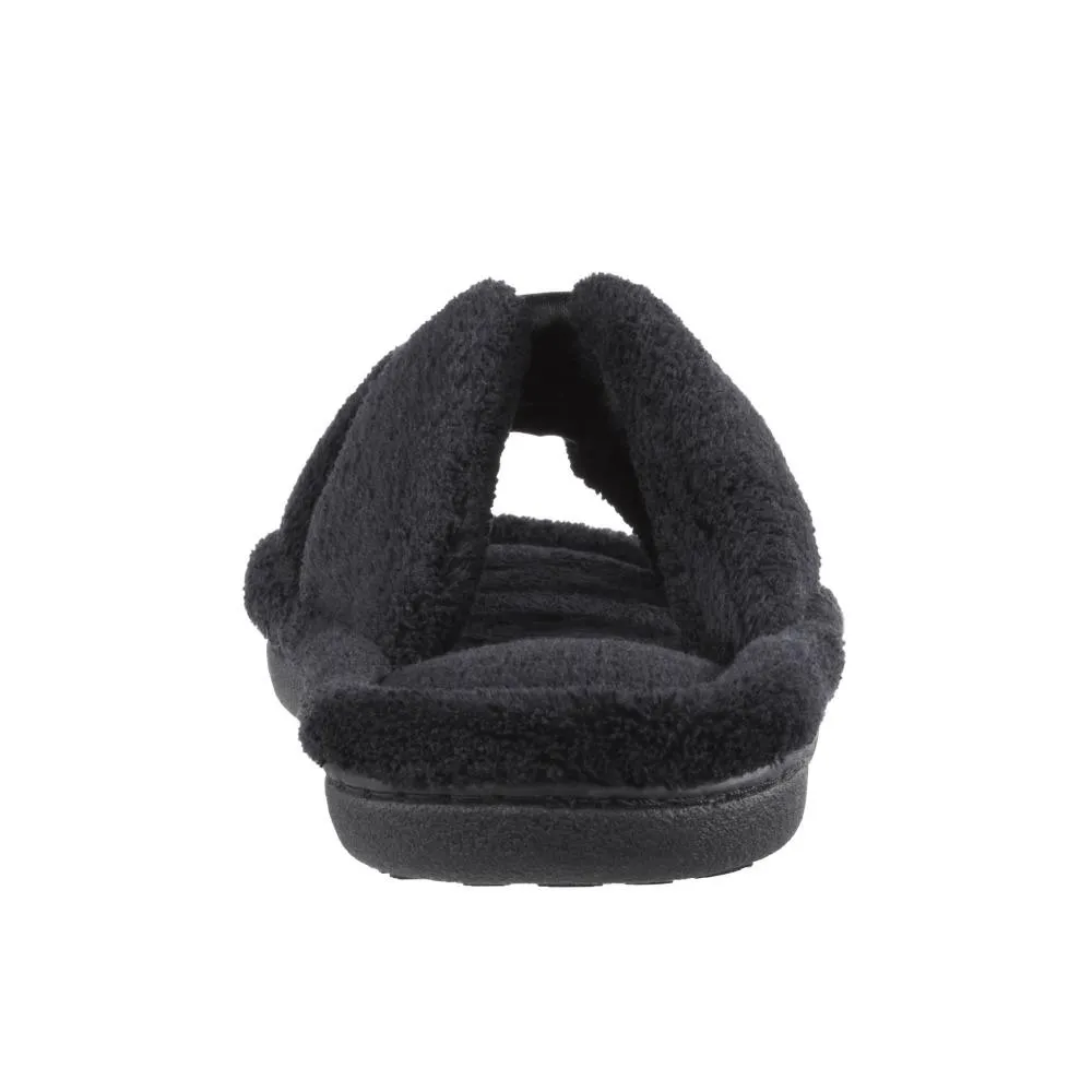 Signature Women’s Microterry with Satin X-Slide Slippers