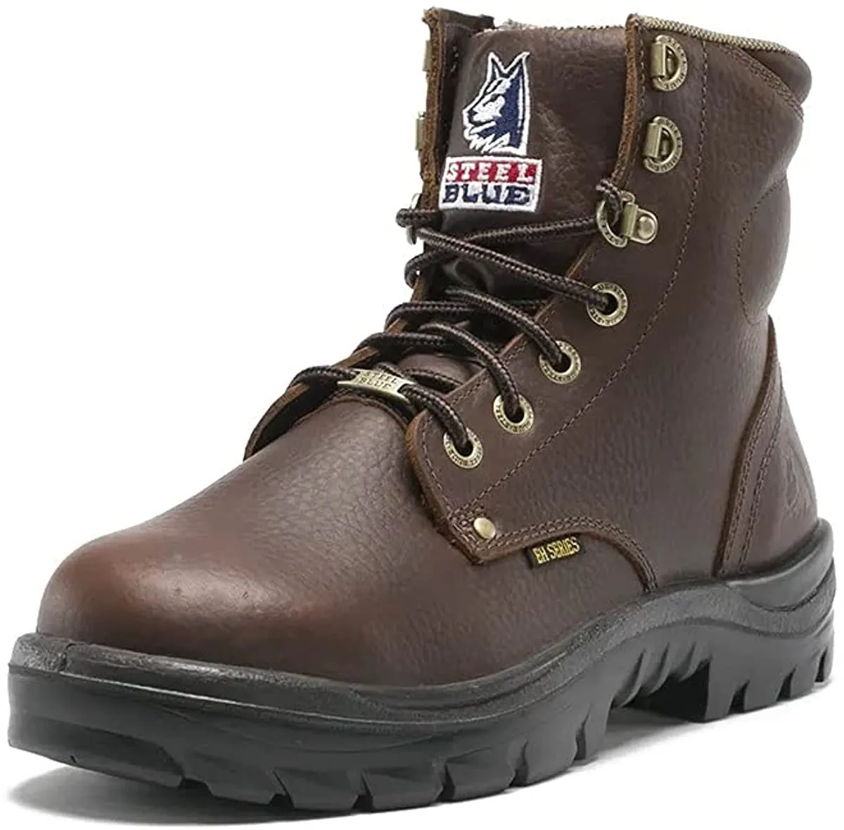 Steel Blue Men's Argyle Zip Soft Toe Boots, Oak