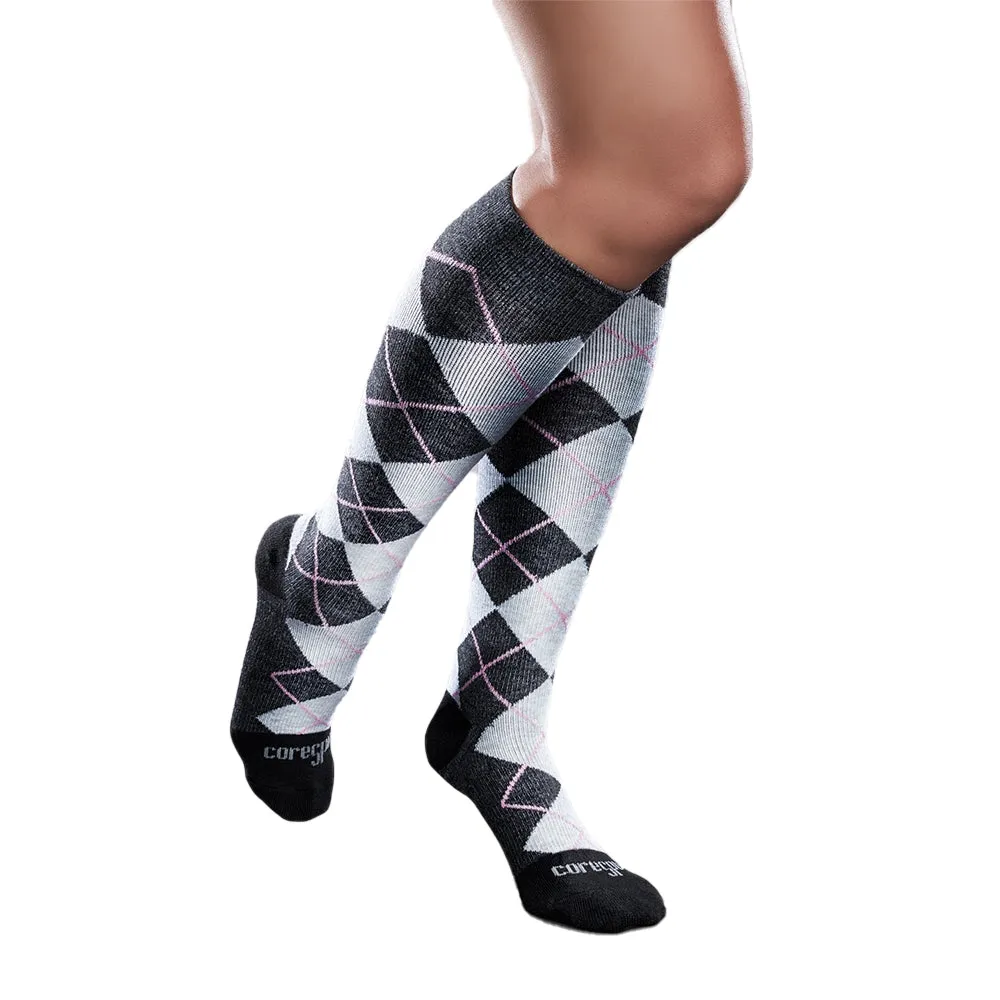 Therafirm® Core-Spun Knee High 20-30 mmHg, Patterned