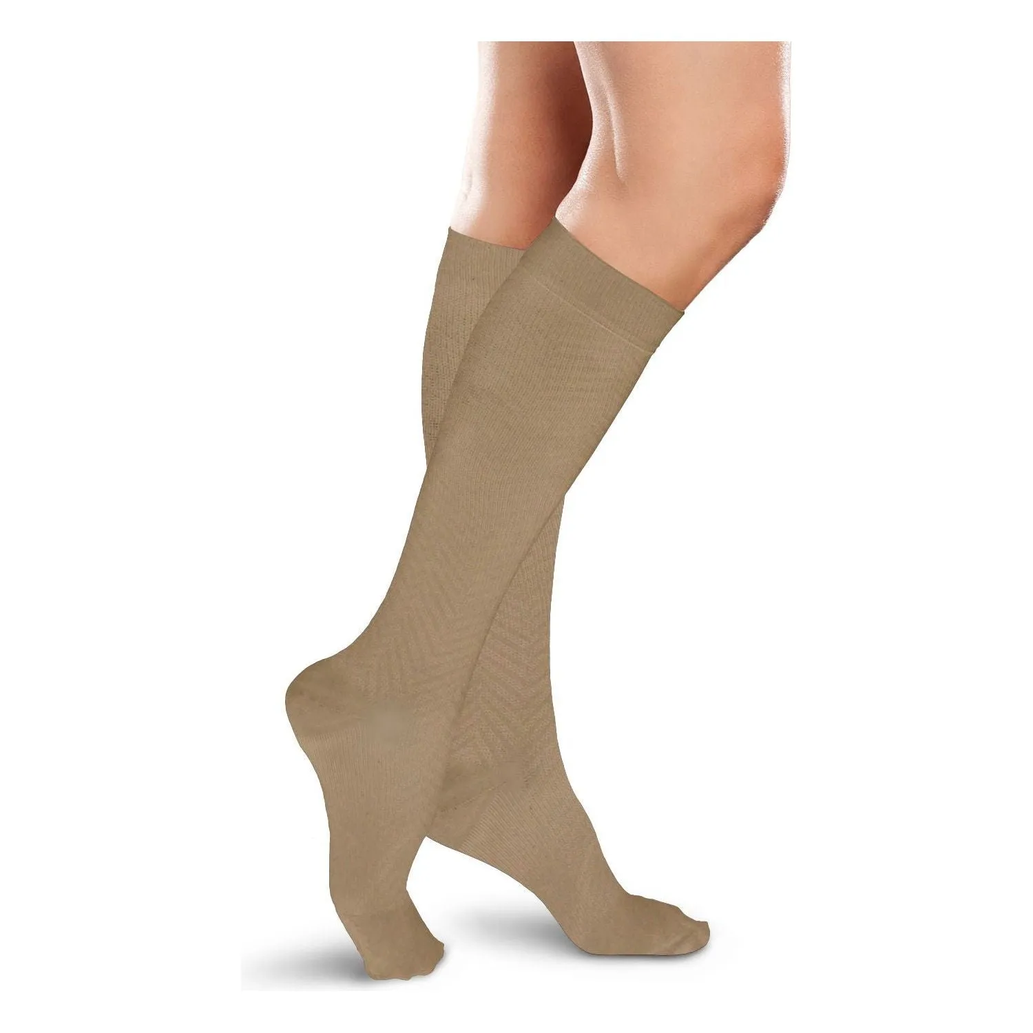 Therafirm® Ease Opaque Women's Knee High 20-30 mmHg, Chevron