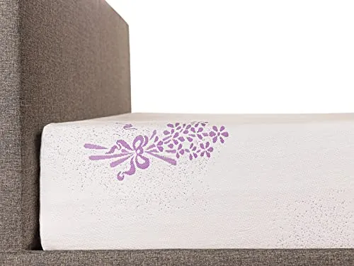 Tulo by Mattress Firm | 12 INCH Memory Foam Plush Comfort Lavender Mattress | Pain-REDUCING Pressure Relief | Twin Size