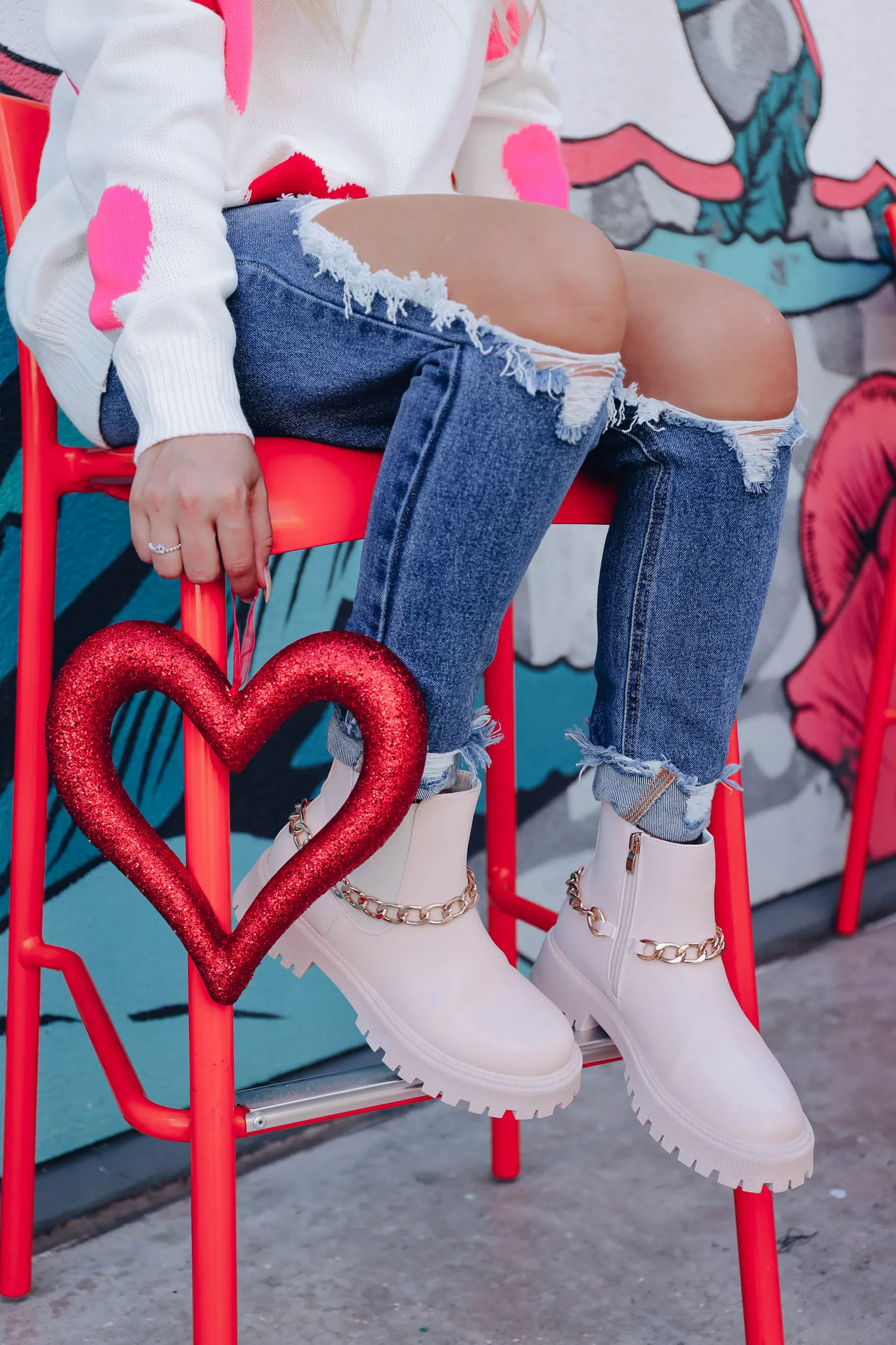 Warrior  Boots - Pink- FINAL SALE