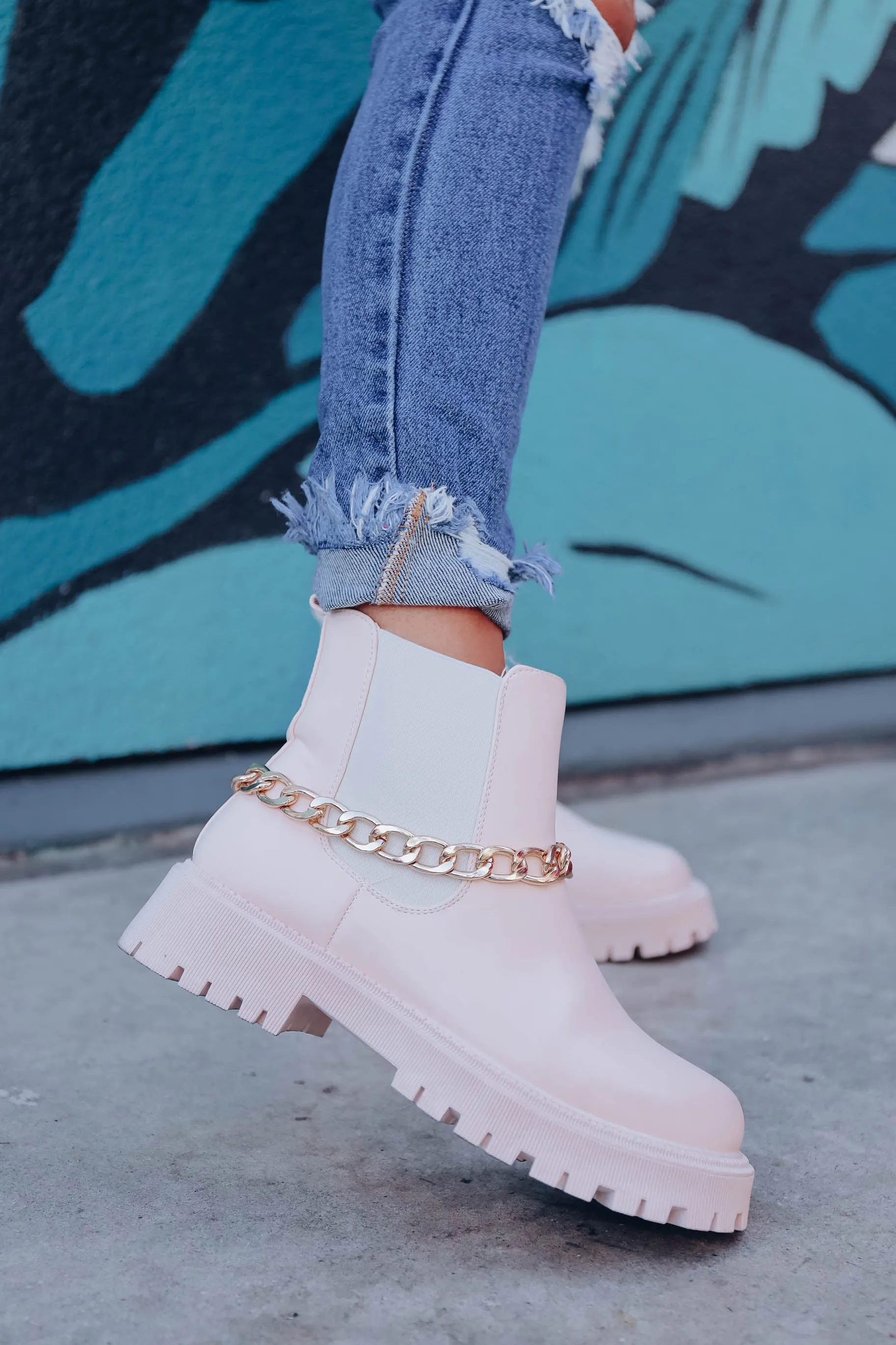 Warrior  Boots - Pink- FINAL SALE
