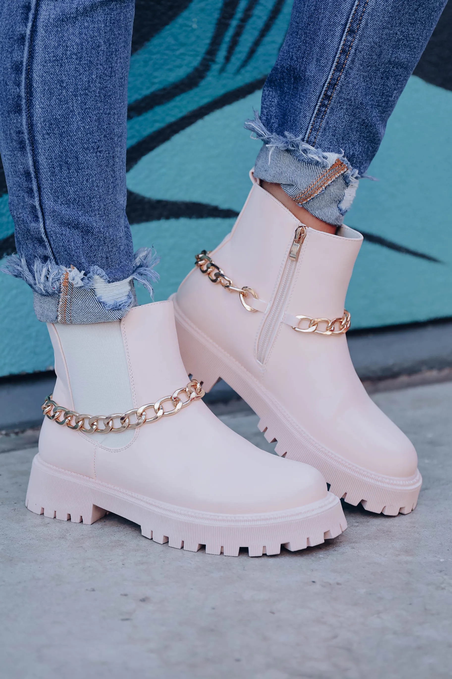 Warrior  Boots - Pink- FINAL SALE