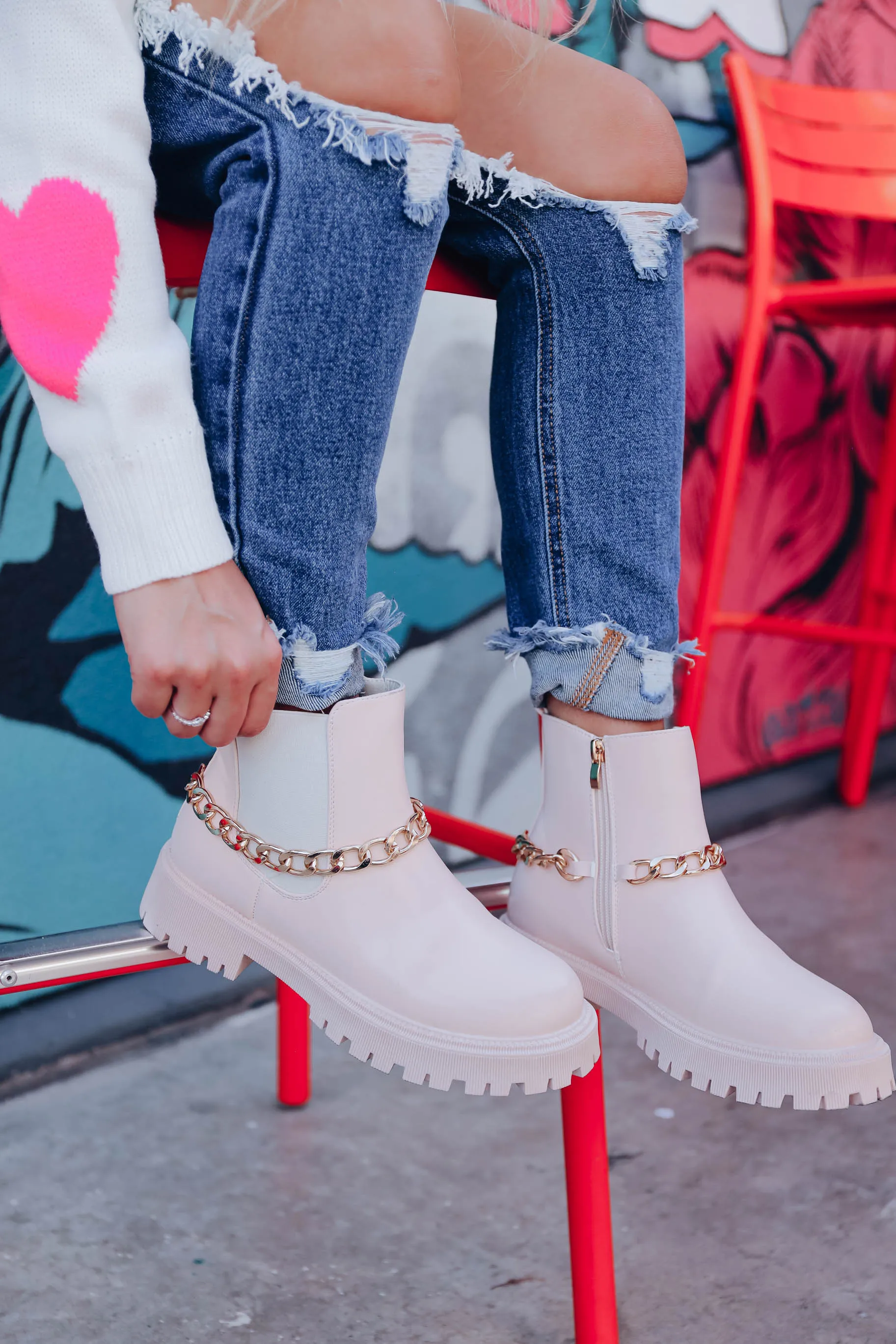 Warrior  Boots - Pink- FINAL SALE
