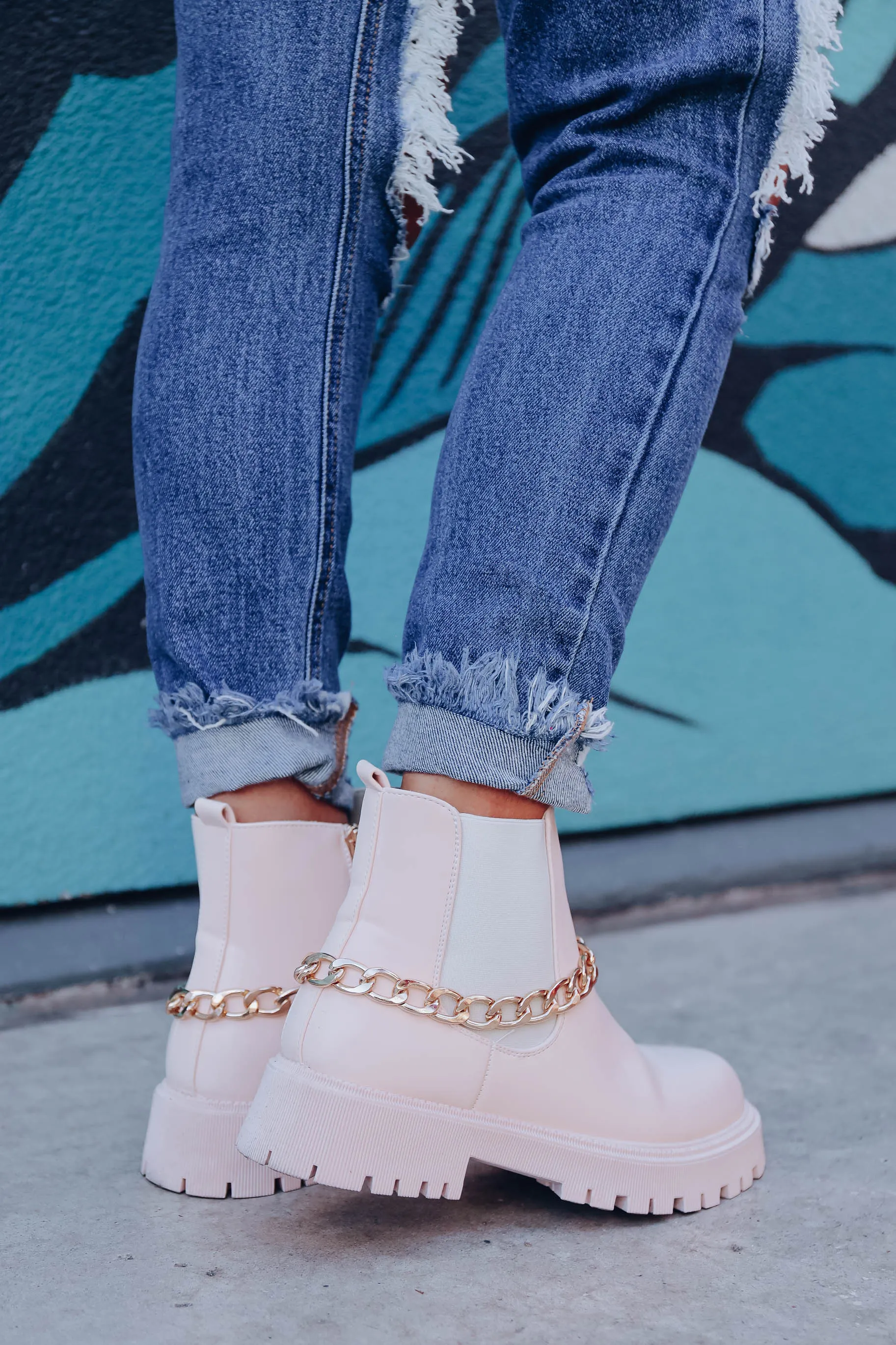Warrior  Boots - Pink- FINAL SALE